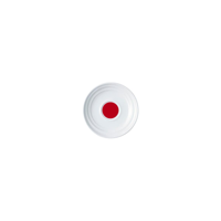 MAXADURA RESONATE- SAUCER 165mm INNER WELL RED (*RPM9518RED*) = PACK OF 4 X EACHES