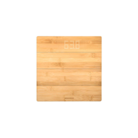 SOEHNLE STYLE SENSE MAGIC DIGI BATH SCALE BAMBOO 180kg (*S63880*) = PACK OF 2 X EACHES