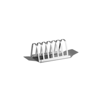 CHEF INOX TOAST RACK w/BASE S/S 6 SLICE 318x546x413mm (*07637*) =  1 X EACH