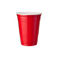 REDDS RED CUP 425ml 25PK (*RC-425RD25-12*) = SLEEVE OF 12 X PACKETS