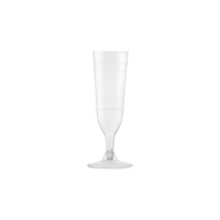 REDDS CHAMPAGNE FLUTES DETACHABLE BASE BPA FREE 175ml 8PK (*RC-C175CR8-15*) = SLEEVE OF 15 X PACKETS