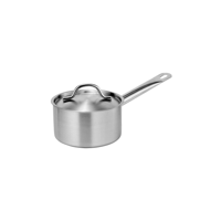 FORCE SAUCEPAN w/LID 160x95mm SS TRI-PLY 2.0lt (*73532*) =  1 X EACH
