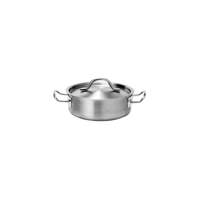 FORCE LOW CASSEROLE w/LID 180x65mm SSTRI-PLY 1.6lt (*73582*) =  1 X EACH