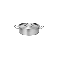FORCE LOW CASSEROLE w/LID 260x85mm SSTRI-PLY 4.5lt (*73585*) =  1 X EACH