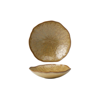TABLEKRAFT FUSION LOTUS DEEP COUPE PLATE 210x58mm CINNAMON (*902112*) = PACK OF 6 X EACHES