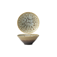 TABLEKRAFT FUSION RAMEN BOWL 203x86mm PATINA (*902208*) = PACK OF 6 X EACHES
