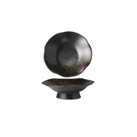 TABLEKRAFT FUSION PEDESTAL PLATE 205x66mm PATINA (*902217*) = PACK OF 4 X EACHES