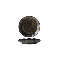 TABLEKRAFT FUSION PLATE 205x28mm PATINA (*902226*) = PACK OF 6 X EACHES