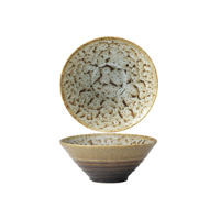 TABLEKRAFT FUSION RAMEN BOWL 232x97mm PATINA (*902209*) = PACK OF 3 X EACHES
