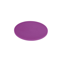 CHEF INOX ROUND CUTTING BOARD PE 350x13mm PURPLE (*44392-PUR*) = PACK OF 6 X EACHES