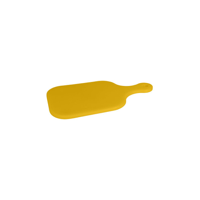 CHEF INOX PADDLE BOARD HACCP PE 345x190x12mm YELLOW (*44391-YL*) = PACK OF 6 X EACHES