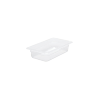 CHEF INOX GN STORAGE CONTAINER-POLYPROP GN 1/4 x65mm CLEAR (*CPP-14065*) =  1 X EACH