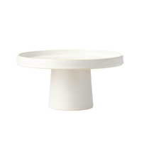 TABLEKRAFT URBAN SERVE PEDESTAL PLATE 290x147mm WHITE (*908461*) =  1 X EACH
