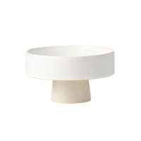 TABLEKRAFT URBAN SERVE PEDESTAL DEEP PLATE 200x115mm WHITE (*908464*) =  1 X EACH