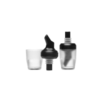 TRU-POUR COMBO MEASURE 30ml BLACK 12/PACK (*08990-12*) =  1 X PACK