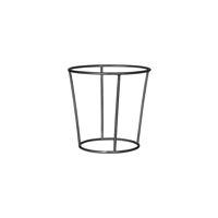 CHEF INOX ROUND RISER S/S 150/200x190mm MATT BLACK (*06934*) = PACK OF 4 X EACHES