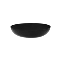 CHEF INOX ROUND SERVING/SEAFOOD BOWL HAMMERED 350mm BLACK (*06927*) = PACK OF 4 X EACHES