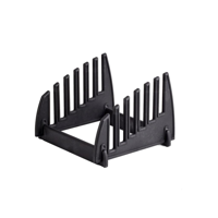 CHEF INOX RACK FOR CUTTING BOARDS UNDER 13mm THICK 6-SLOT PP (*04398*) = PACK OF 6 X EACHES