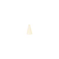 CHEF INOX THERMO DECORATING TUBE PLAIN  PLASTIC 7mm WHITE (*00747-P*) =  1 X EACH