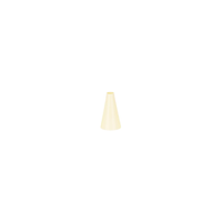 CHEF INOX THERMO DECORATING TUBE PLAIN  PLASTIC 9mm WHITE (*00749-P*) =  1 X EACH