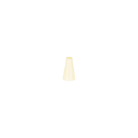 CHEF INOX THERMO DECORATING TUBE PLAIN  PLASTIC 13mm WHITE (*00753-P*) =  1 X EACH