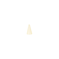 CHEF INOX THERMO DECORATING TUBE PLAIN  PLASTIC 5mm WHITE (*00745-P*) =  1 X EACH