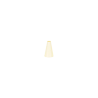 CHEF INOX THERMO DECORATING TUBE PLAIN  PLASTIC 11mm WHITE (*00751-P*) =  1 X EACH