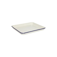 WILTSHIRE BAKING TRAY-ENAMEL 1.0lt 300x260x20mm (*WLT40384*) = PACK OF 2 X EACHES