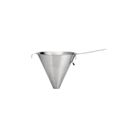 CHEF INOX  CONICAL STRAINER ONE PIECE S/S 220mm (*03884*) =  1 X EACH