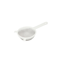 WILTSHIRE STRAINER-S/S 125mm w/PLASTIC HANDLE (*WLT43159*) = PACK OF 6 X EACHES