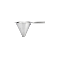 CHEF INOX  CONICAL STRAINER PIPE HDL HEAVY DUTY S/S 220mm (*03897*) =  1 X EACH