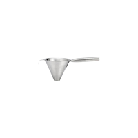 CHEF INOX  CONICAL STRAINER PIPE HDL HEAVY DUTY S/S 130mm (*03893*) =  1 X EACH