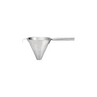 CHEF INOX  CONICAL STRAINER PIPE HDL HEAVY DUTY S/S 200mm (*03896*) =  1 X EACH