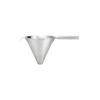 CHEF INOX  CONICAL STRAINER PIPE HDL HEAVY DUTY S/S 240mm (*03898*) =  1 X EACH