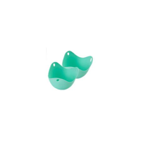 WILTSHIRE SILICONE EGG POACHER 2PK (*WLT44077*) = SLEEVE OF 12 X PACKETS