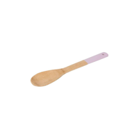 WILTSHIRE IMPULSE SOLID SPOON-BAMBOO 290mm w/PINK HANDLE (*WLT44056*) = PACK OF 18 X EACHES