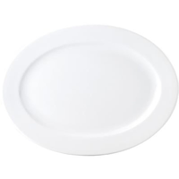 PLATTER-OVAL-200mm CHELSEA RIM SHAPE (4027) (*94060*) = PACK OF 12 X EACHES