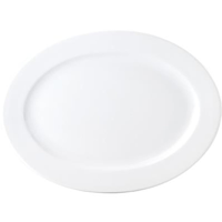 PLATTER-OVAL-265mm CHELSEA RIM SHAPE (4026) (*94062*) = PACK OF 12 X EACHES