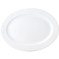 PLATTER-OVAL-315mm CHELSEA RIM SHAPE (4002) (*94063*) = PACK OF 12 X EACHES