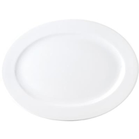 PLATTER-OVAL-480mm CHELSEA RIM SHAPE (4005) (*94066*) = PACK OF 6 X EACHES