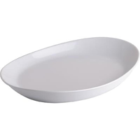 OVAL PLATTER-390mm COUPE CHELSEA (0224) (*94157*) = PACK OF 6 X EACHES