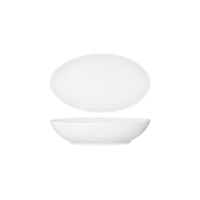 TABLEKRAFT CORE WHITE OVAL SALAD SERVING BOWL 305x185x70mm (*92075*) = PACK OF 3 X EACHES