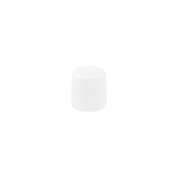 TABLEKRAFT CORE WHITE PEPPER SHAKER ( 7 HOLE) DRUM 48x53mm (*92051*) = PACK OF 12 X EACHES