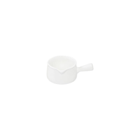 TABLEKRAFT CORE WHITE SAUCE POURING WITH HANDLE 118x85x27mm (*92043*) = PACK OF 6 X EACHES