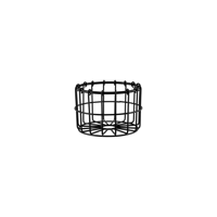 CHEF INOX CONEY IS ROUND WIRE BASKET 130x90mm PATINA BLK (*78747*) =  1 X EACH