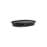 CHEF INOX CONEY IS PLASTIC RECT BASKET 270x180x40mm BLK (*78707*) = EACH = 1 / PACK = 12 X EACHES