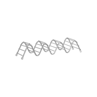 CHEF INOX CONEY IS 3-COMP WIRE TACO HOLDER/STAND 245x60x65mm (*78709*) = PACK OF 12 X EACHES