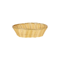 CHEF INOX OVAL BREAD BASKET PP 240x170x60mm (*04599*) = PACK OF 12 X EACHES