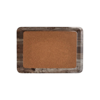 KOCEL RECTANGULAR TRAY-CORK 370x530mm LIDYA (*KCCOP370530/LD-CK*) = PACK OF 24 X EACHES