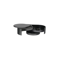 JIWINS SALT & SUGAR GLASS RIMMER BLACK ABS 200x160x70mm (*JW-BSS*) = PACK OF 6 X EACHES